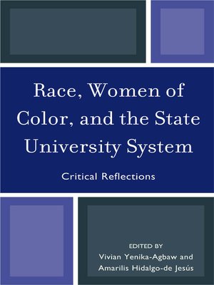 cover image of Race, Women of Color, and the State University System